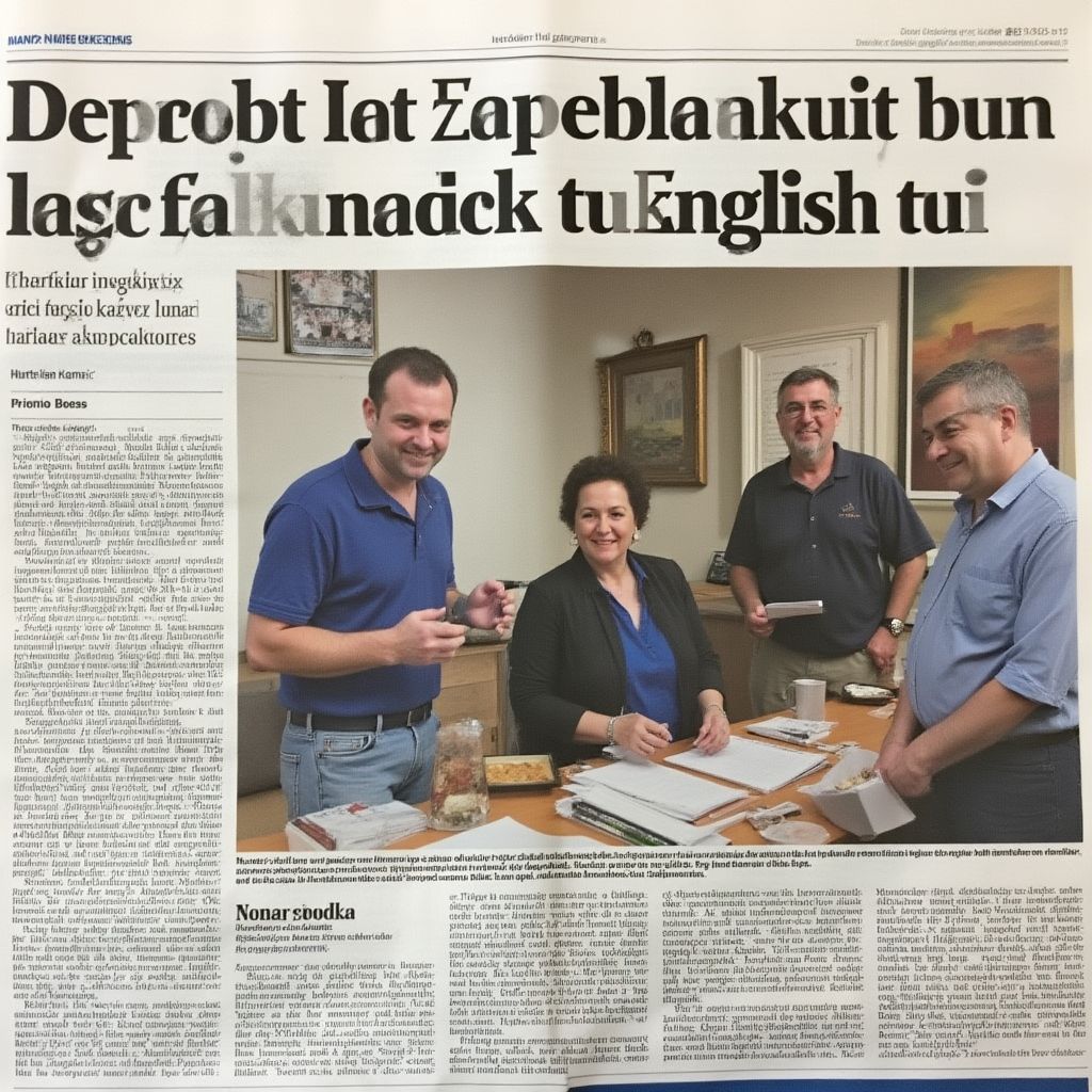 Hürriyet gazetesinde yayınlanan röportaj